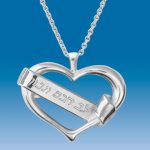 Wise Heart Sterling Silver Pendant unique gift